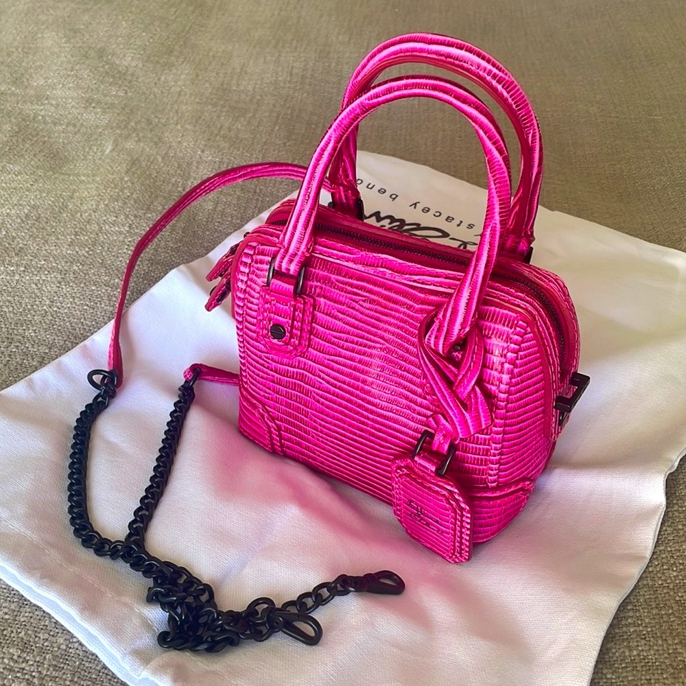 Alice + Olivia Hot Pink Mini Top-Handle Bag – OS